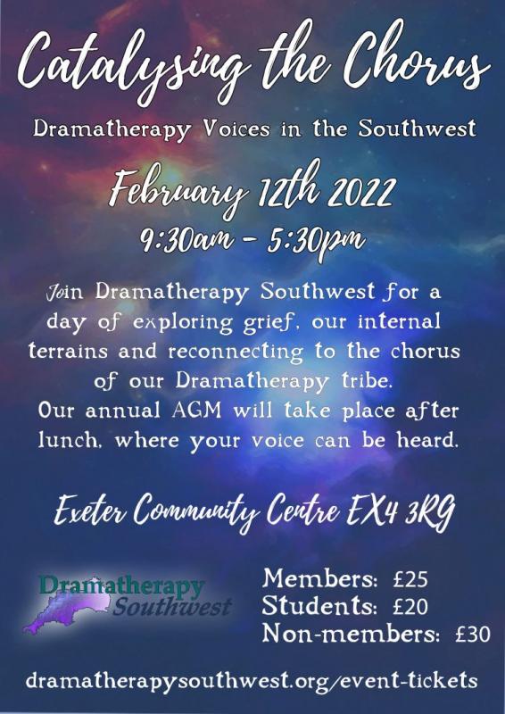 Dramatherapy Southwest 2022 Winter Conference and AGM